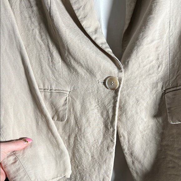 H&M Light Beige Blazer - Picture 6 of 8